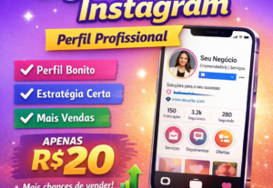Eu vou Organizar seu Instagram Profissional
