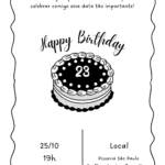 Eu vou criar o seu convite ou folder profissional no Canva