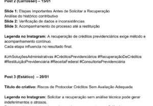 Eu vou criar copys e ideias para redes sociais
