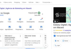 Eu vou criar sua fachada virtual no Google Meu Negócio
