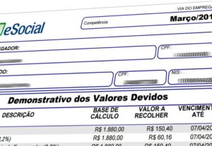 Eu vou fazer Folha de pagamento E-social