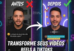 Eu vou editar seus Reels e TikToks no estilo de retenção