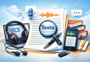Eu vou transcrever seus áudios, vídeos e podcasts