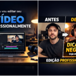 Eu vou editar seu vídeo de forma profissional.