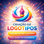 Eu vou criar seu logotipo em até 1 dia útil