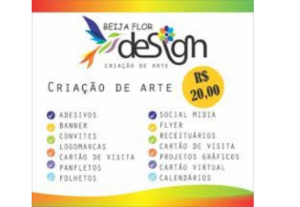 Eu vou fazer um design, logo, post e fotos pra seu negocio