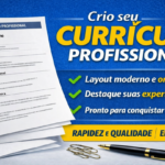 Eu vou Criar seu currículo profissional e organizado