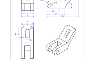 Eu vou fazer Desenho técnico mecânico para trabalhos acadêmi...