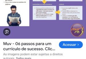 Eu vou Fazer um currículo com ia
