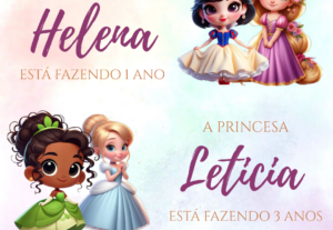 Eu vou fazer o convite para o seu aniversário.