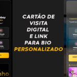 Eu vou criar um cartão de visita interativo