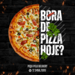Eu vou fazer uma arte para sua pizzaria