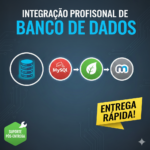 Eu vou otimizar e integrar seu banco de dados SQL ou NoSQL