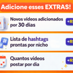 Eu vou criar vídeos curtos personalizados para Reels e Short...