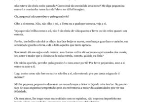 Eu vou fazer uma prosa/poema para você