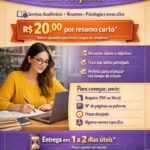 Eu vou resumir seus textos acadêmicos