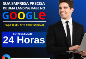 Eu vou criar a sua Landing Page em até 24 horas