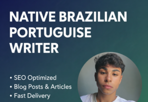 Eu vou escrever artigos para blog e SEO