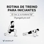 Eu vou Montar uma sugestão de rotina de treino para inciante...