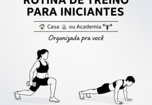 Eu vou Montar uma sugestão de rotina de treino para inciante...