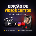 Eu vou editar qualquer vídeo para você