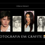 Eu vou transformar sua fotografia em grafite