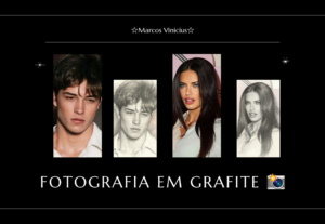 Eu vou transformar sua fotografia em grafite