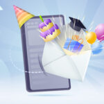 Eu vou fazer convites digitais simples personalizados