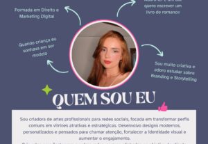 Eu vou fazer suas artes para as redes sociais