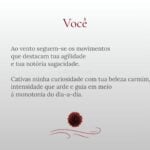 Eu vou escrever poemas personalizados para qualquer ocasião