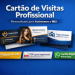 Eu vou Fazer o cartão de visita para a sua empresa aparecer