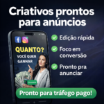 Eu vou editar seus criativos em vídeo com base nas suas copy...