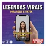 Eu vou legendar seu vídeo para Reels, TikTok ou Shorts