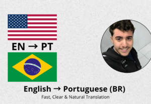 Eu vou traduzir seus textos PT ↔ EN com revisão dupla
