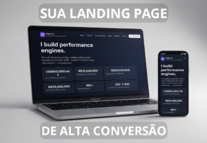 Eu vou criar a Landing Page para seu produto ou serviço