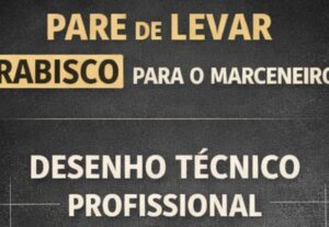 Eu vou fazer o desenho técnico do seu móvel no Promob