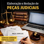 Eu vou fazer suas peças judiciais