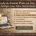Eu vou fazer Guest Post em Site Antigo com Tráfego e Autorid...