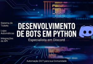 Eu vou criar seu bot de discord em python