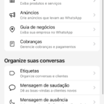 Eu vou Montar todo o seu Whatsapp bussiness para sua empresa