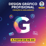 Eu vou fazer Design Gráfico Profissional Criatividade e Agil...