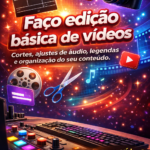 Eu vou Editar seus vídeos de forma excelente.