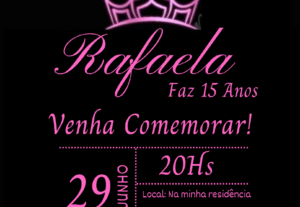 Eu vou Fazer seu convite de aniversário/casamento/chá de beb...