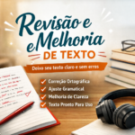 Eu vou revisar e melhorar seu texto