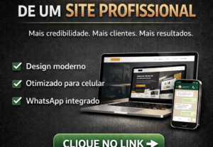 Eu vou fazer Criação de Site Profissional Responsivo.