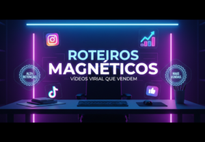 Eu vou fazer Roteiros Magnéticos que retêm e viralizam.