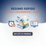 Eu vou Resumir de texto e Documentos em 24h