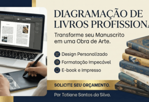 Eu vou fazer Diagramação de E-books e design