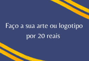 Eu vou fazer uma arte ou logotipo