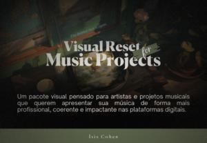 Eu vou fazer um pacote visual para projetos musicais